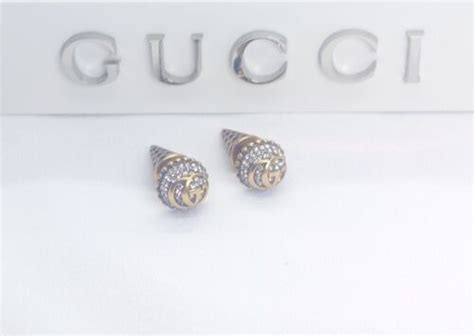 gucci ice cream cone earrings|gucci bamboo earrings.